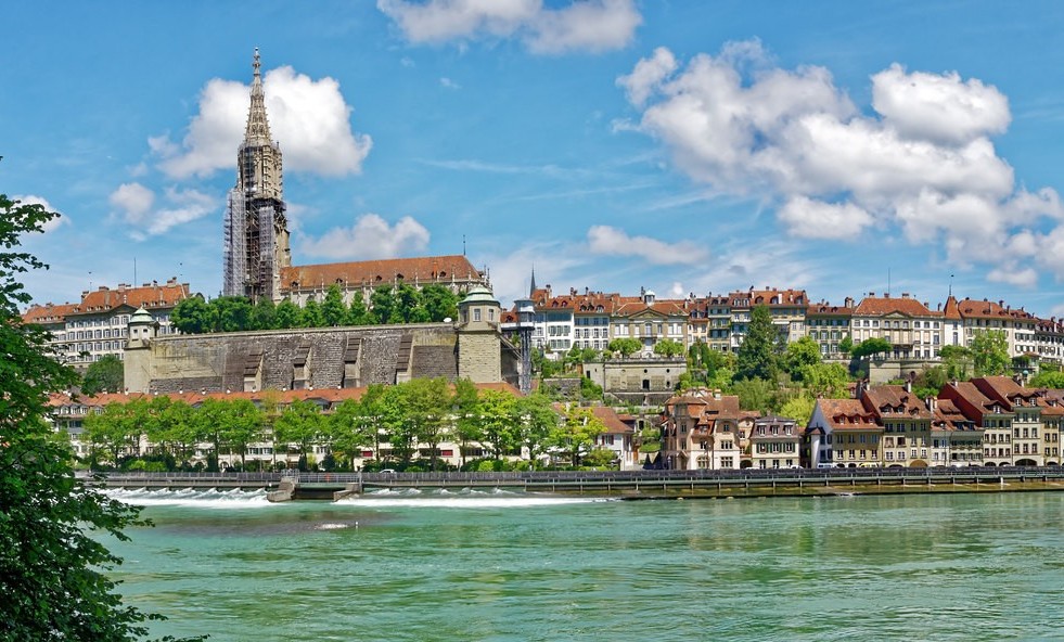 Bern, Aare-Panorama